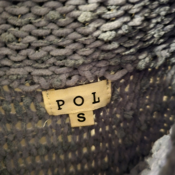 POL Chunky Knitted Super Soft Cowl Neck Sweater Size S Oversized - Picture 2 of 5